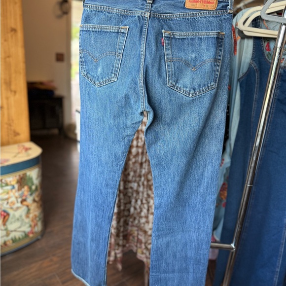 Classic Levis 501 Blue Denim Jeans - Picture 5 of 5